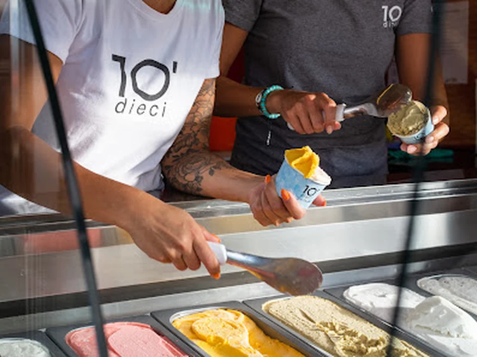dieci gelato e caffè Limmatquai