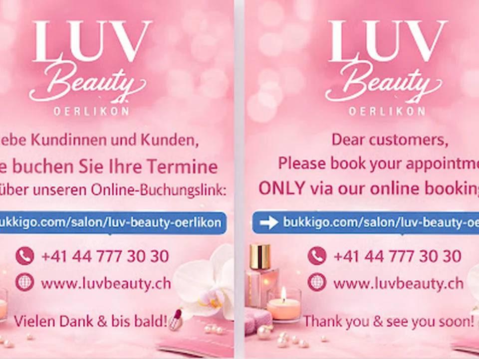 LUV Nails & Beauty Zürich- Oerlikon
